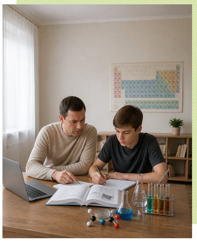 Репетитор по химии 8 класс в Озёрске по цене от 1217 р. | РепетиторРоссия